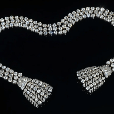 Sotheby’s Auctions British coronation diamond necklace