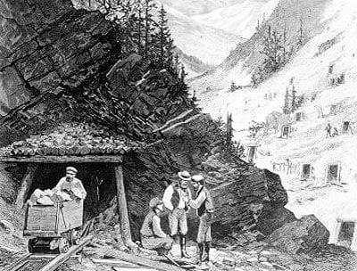 The Colorado Gold Rush, a period of intense gold mining activity in the late 1850s and extended into the early 20th century