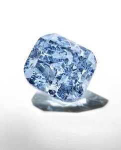 The Mediterranean Blue, a diamond of exceptional clarity and colour, is a testament to the earth's geological wonders.
