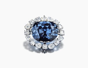 The Hope Diamond, a 45.52-carat deep blue diamond, is arguably the world's most famous gem
