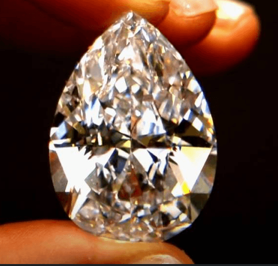 The Taylor Burton Diamond evokes images of Hollywood glamour, and a dazzling display of wealth. A 69.42-carat pear-shaped diamond
