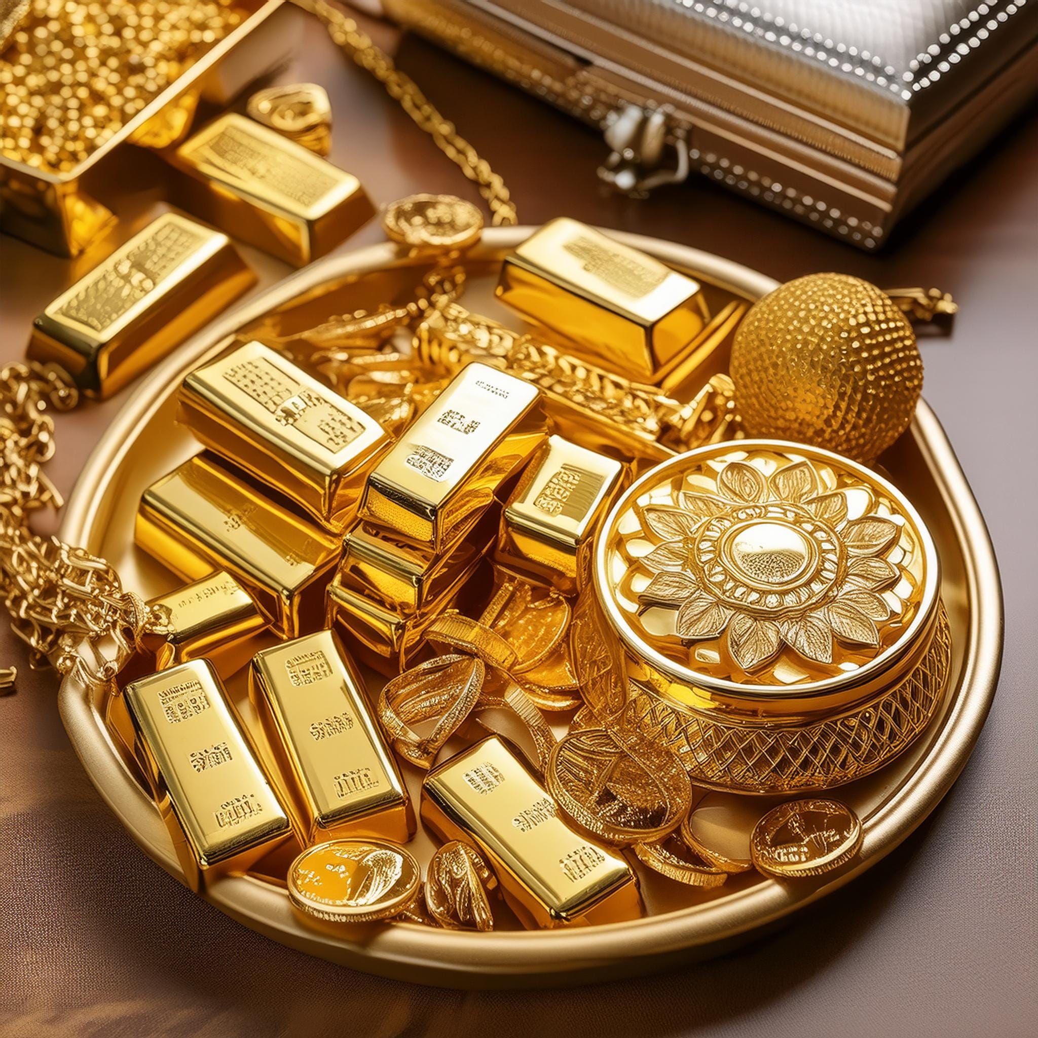 Gold is priced globally in U.S. dollars. This creates a natural inverse relationship between the two.