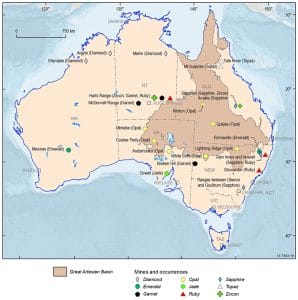 A PROSPECTORS GUIDE TO OPAL IN WESTERN QUEENSLAND 1966 - The Opal Fields of Queensland are not worked out.