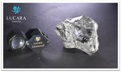 HISTORIC RECOVERY FOLLOWED BY ONGOING EXCEPTIONAL RECOVERIES AT LUCARA (CNW Group/Lucara Diamond Corp.) HISTORIC RECOVERY FOLLOWED BY ONGOING EXCEPTIONAL RECOVERIES AT LUCARA (CNW Group/Lucara Diamond Corp.)